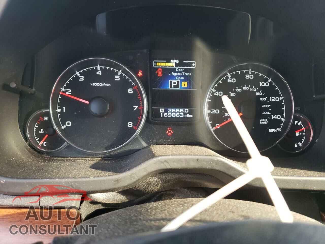 SUBARU OUTBACK 2013 - 4S4BRCKC9D3281237