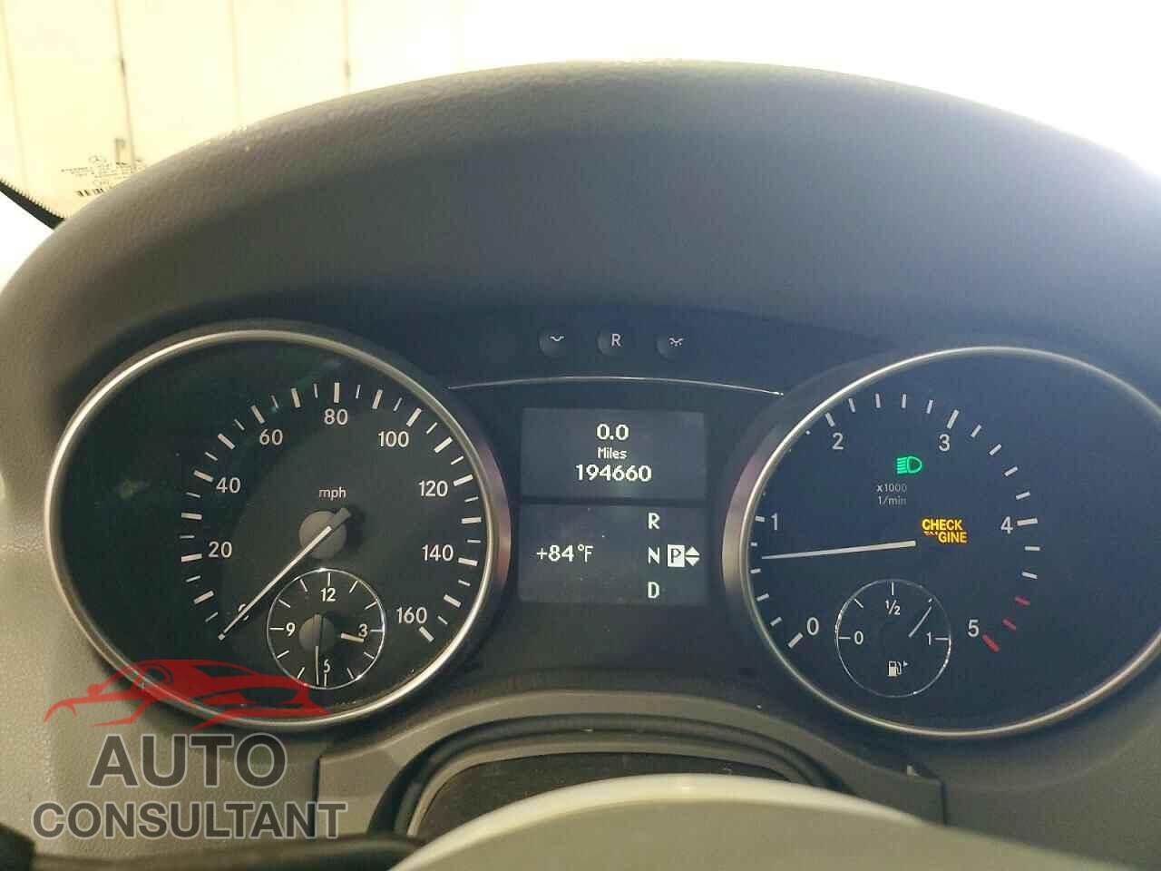MERCEDES-BENZ M-CLASS 2011 - 4JGBB2FB9BA677838