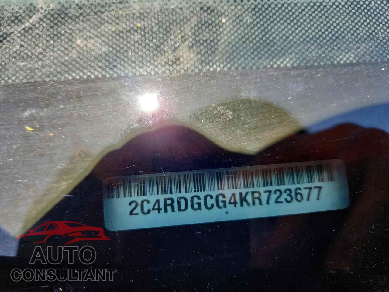 DODGE CARAVAN 2019 - 2C4RDGCG4KR723677
