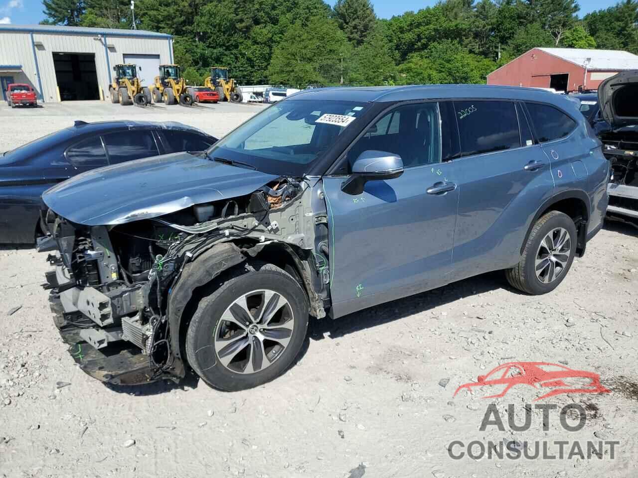 TOYOTA HIGHLANDER 2021 - 5TDGZRBH7MS154946