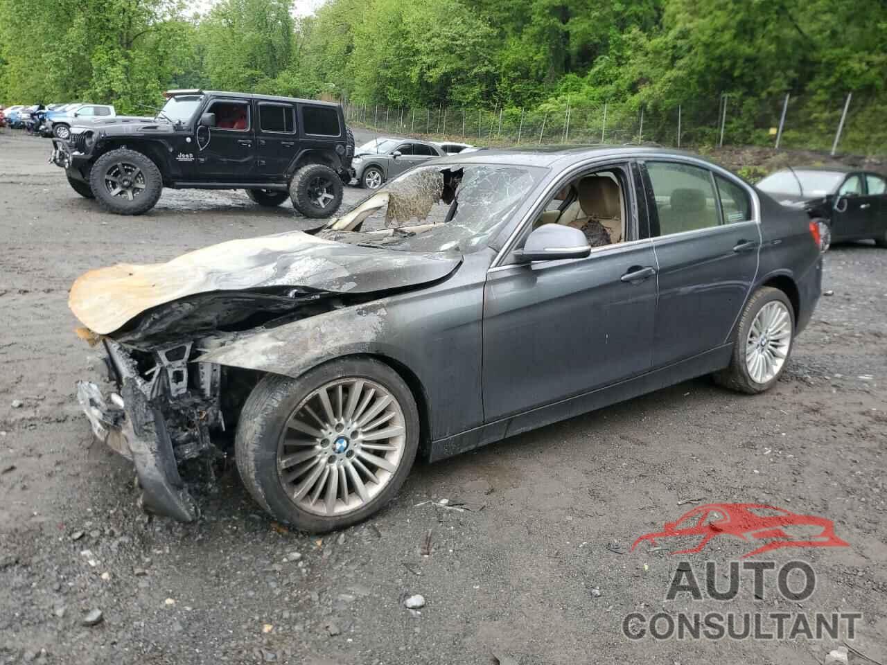 BMW 3 SERIES 2013 - WBA3B9C51DF585531