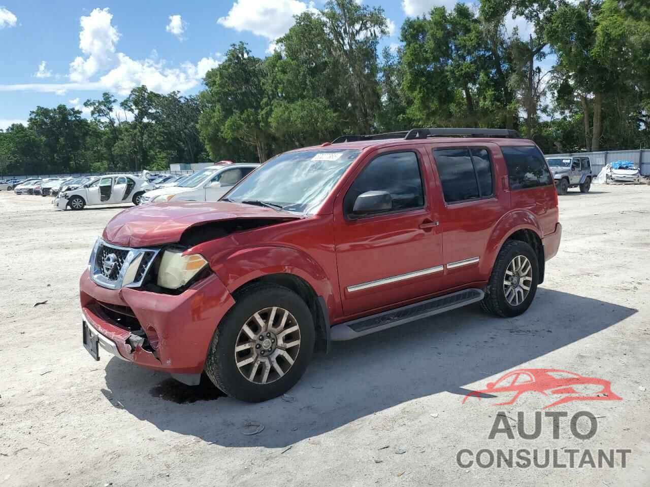 NISSAN PATHFINDER 2010 - 5N1AR1NN5AC620049