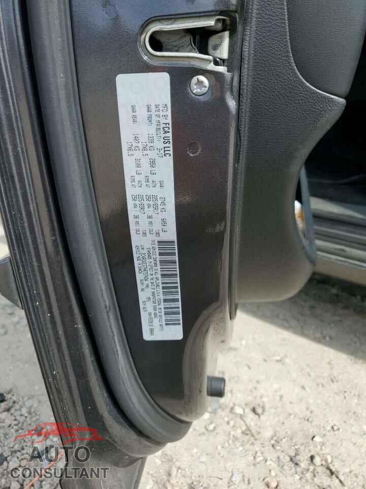DODGE CARAVAN 2017 - 2C4RDGEG7HR737434