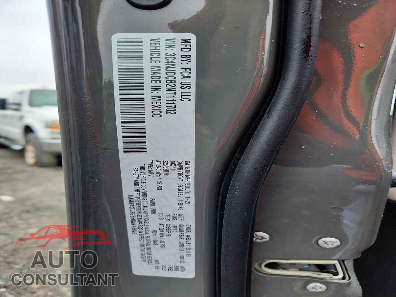 JEEP COMPASS 2022 - 3C4NJDCB2NT111702