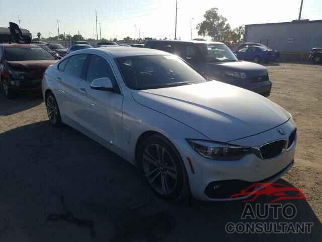 BMW 4 SERIES 2018 - WBA4J1C53JBG79246