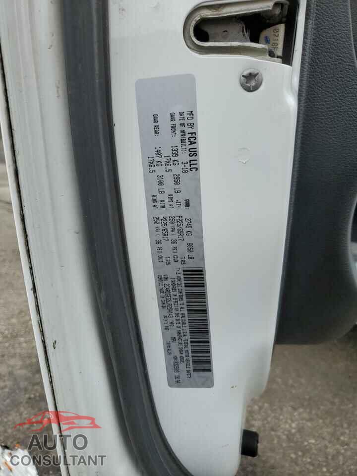 DODGE CARAVAN 2018 - 2C4RDGEG5JR254143