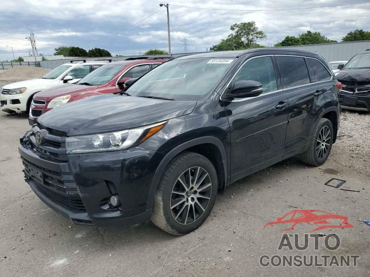 TOYOTA HIGHLANDER 2017 - 5TDJZRFH8HS438348