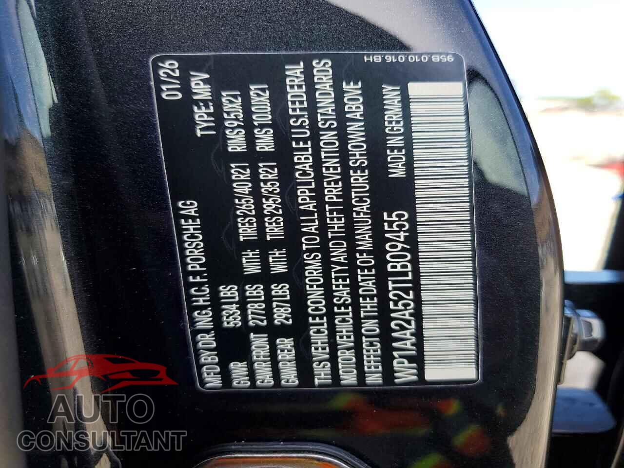 PORSCHE MACAN 2026 - WP1AA2A52TLB09455