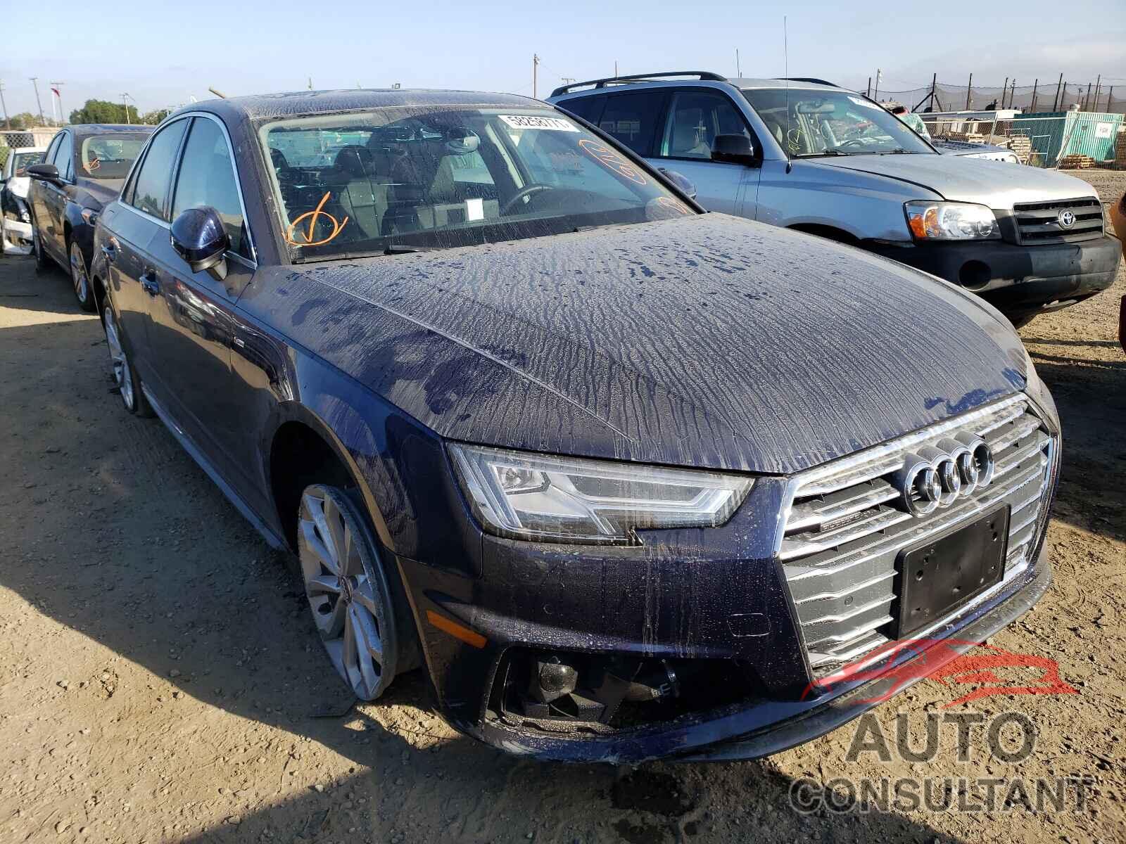 AUDI A4 2019 - WAUENAF42KN014590