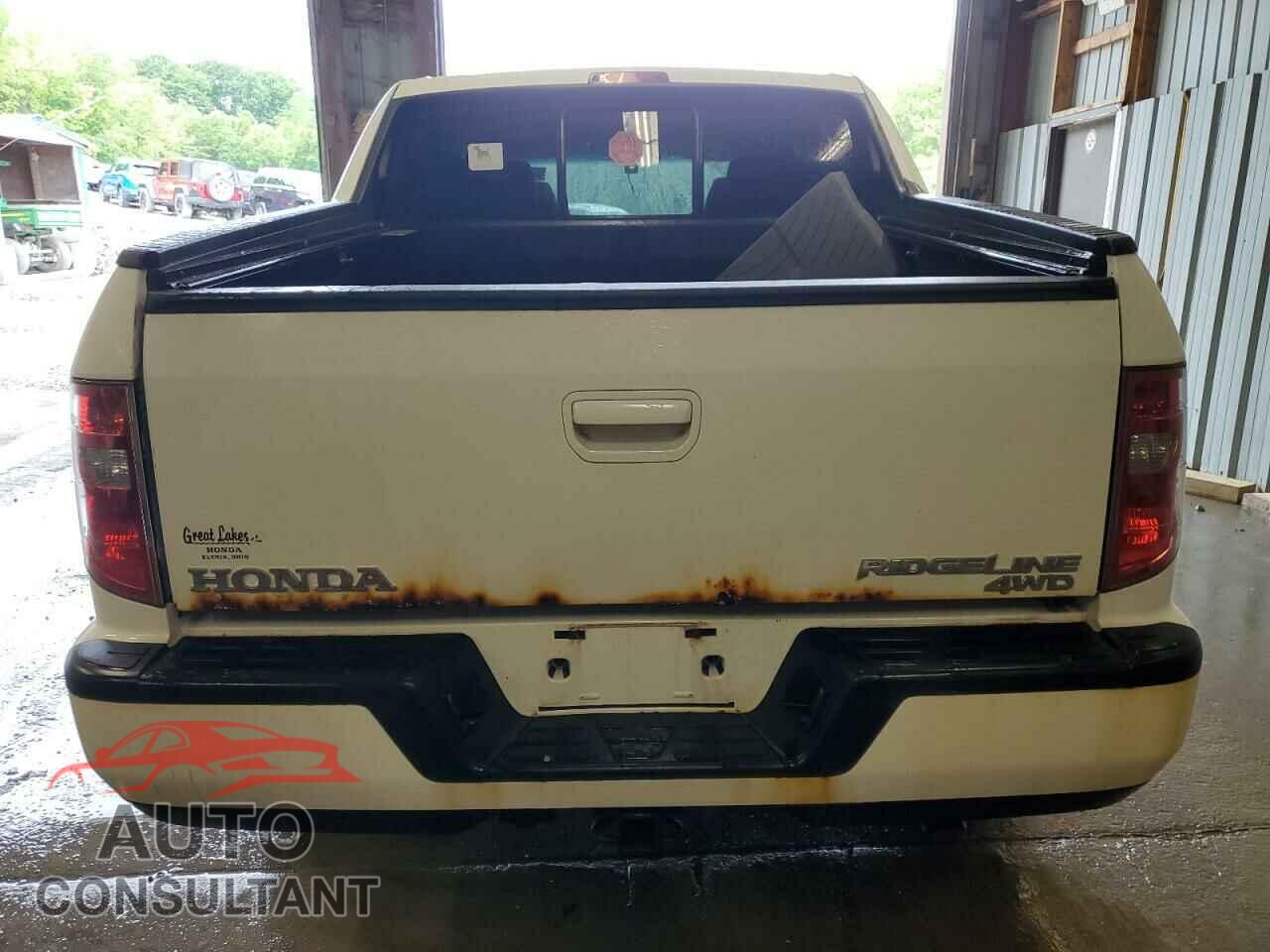 HONDA RIDGELINE 2011 - 5FPYK1F52BB004438