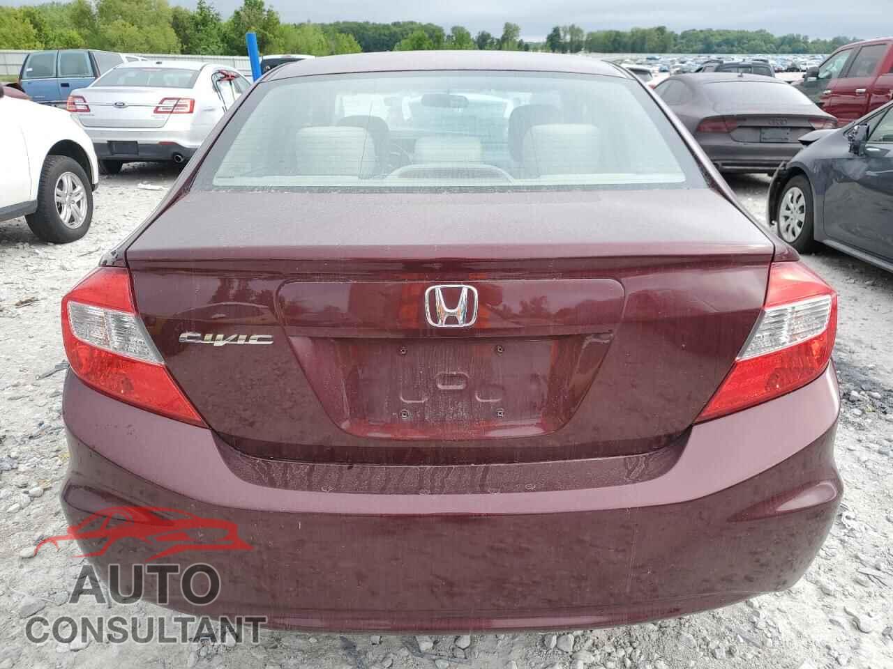 HONDA CIVIC 2012 - 2HGFB2F57CH537937