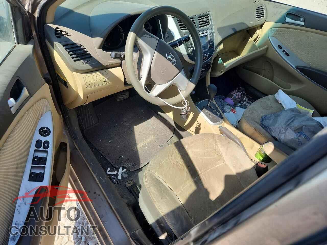 HYUNDAI ACCENT 2014 - KMHCT4AE3EU712956