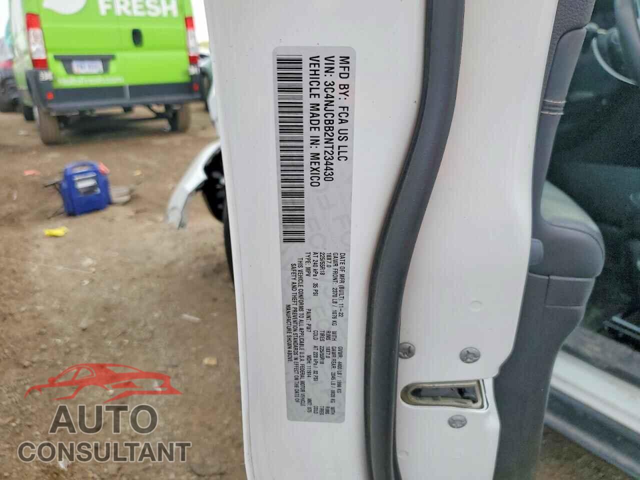 JEEP COMPASS 2022 - 3C4NJCBB2NT234430
