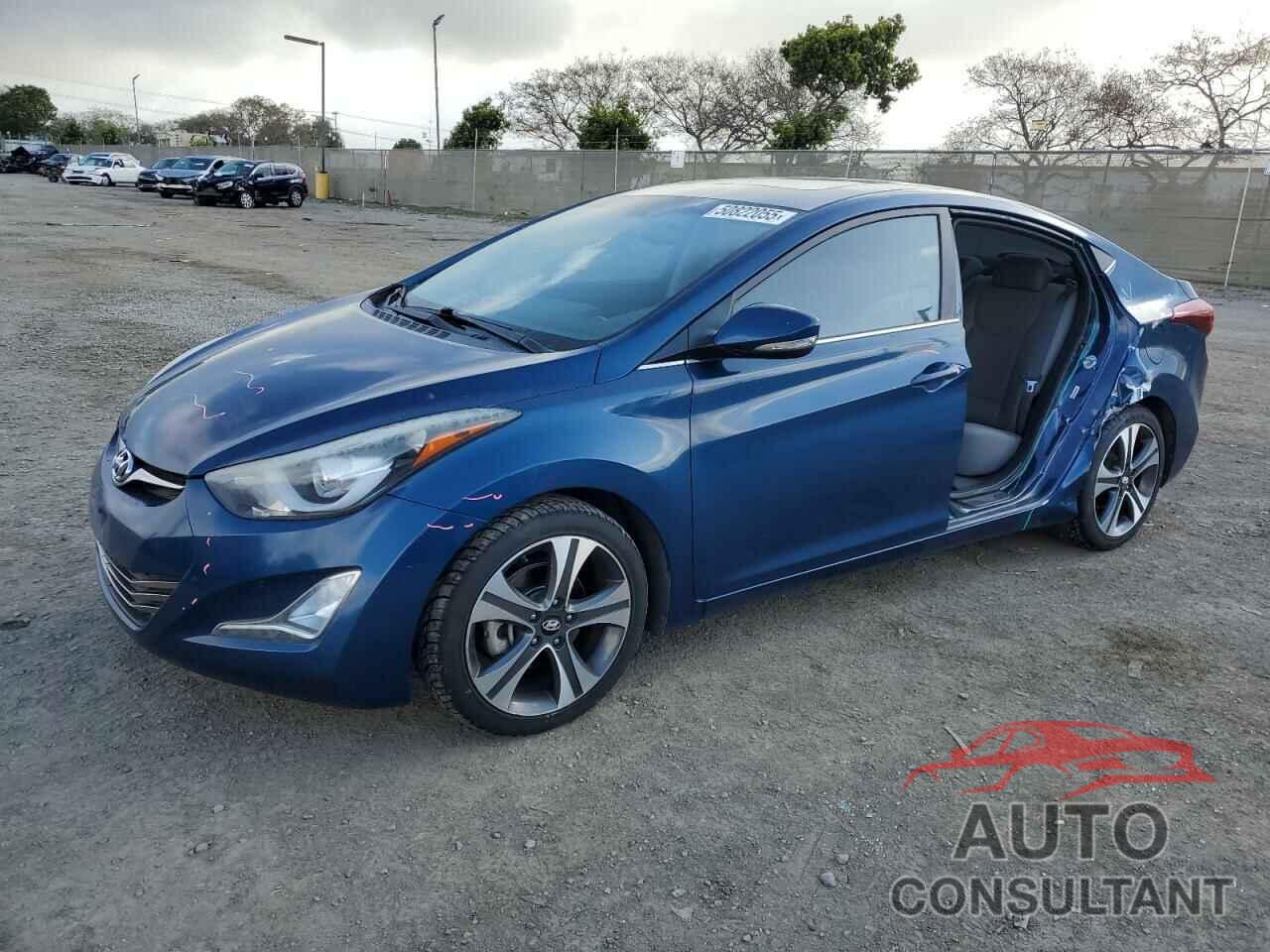 HYUNDAI ELANTRA 2015 - KMHDH4AH0FU236022
