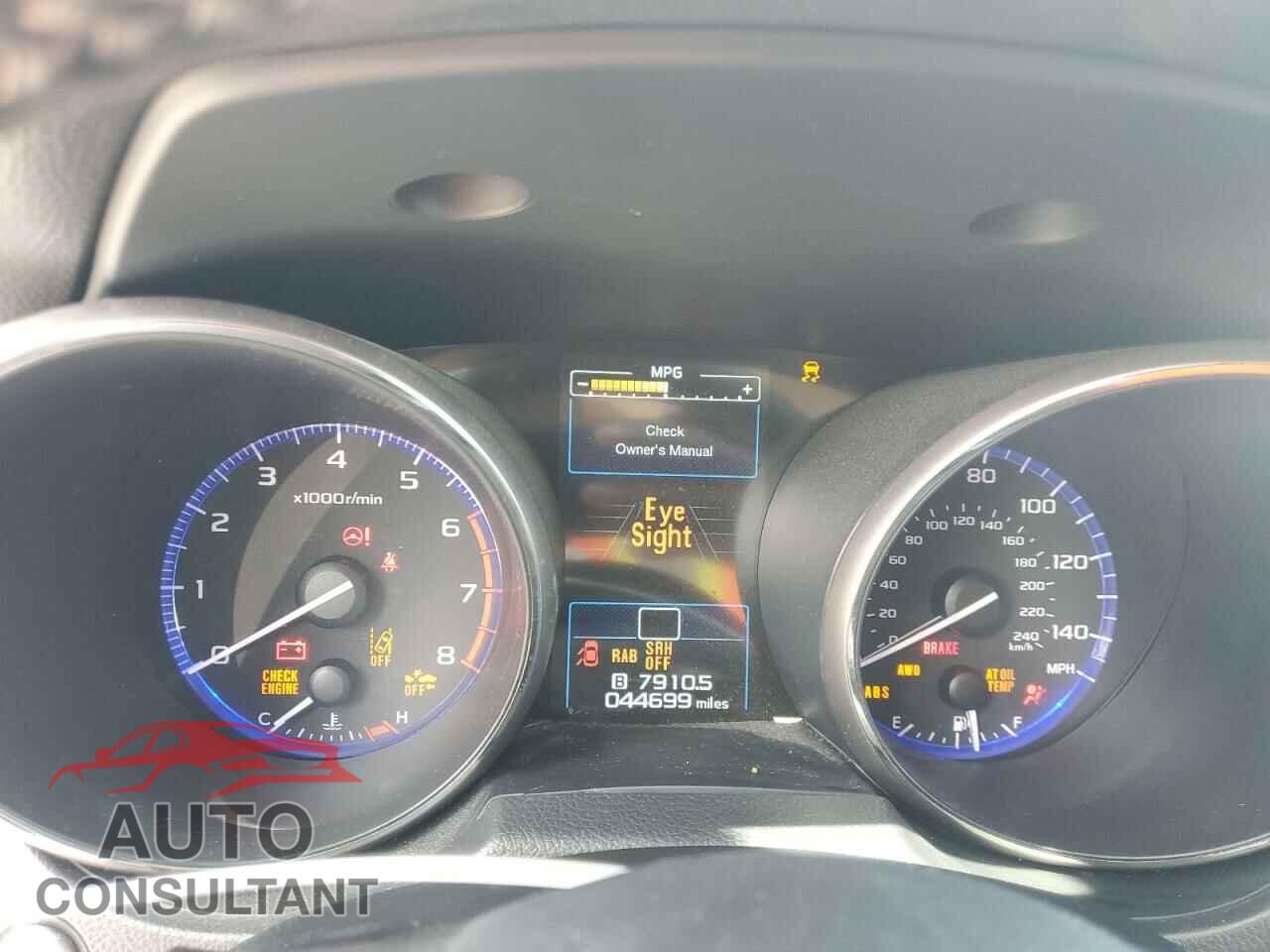 SUBARU OUTBACK 2019 - 4S4BSANC2K3228784