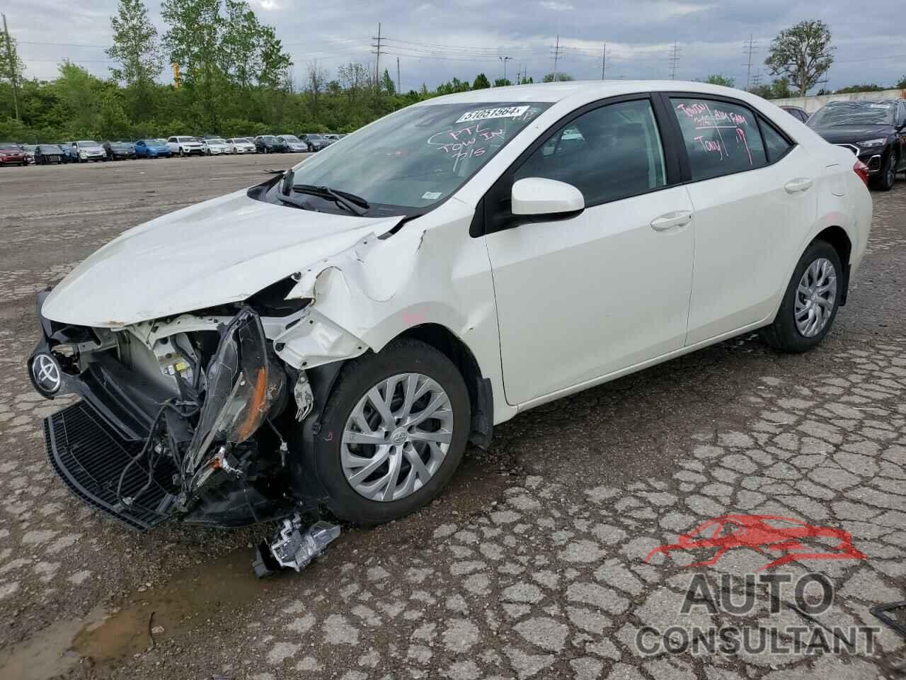 TOYOTA COROLLA 2017 - 5YFBURHE5HP695112