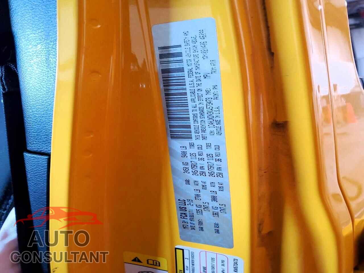 JEEP WRANGLER 2019 - 1C4HJXDN3KW573473