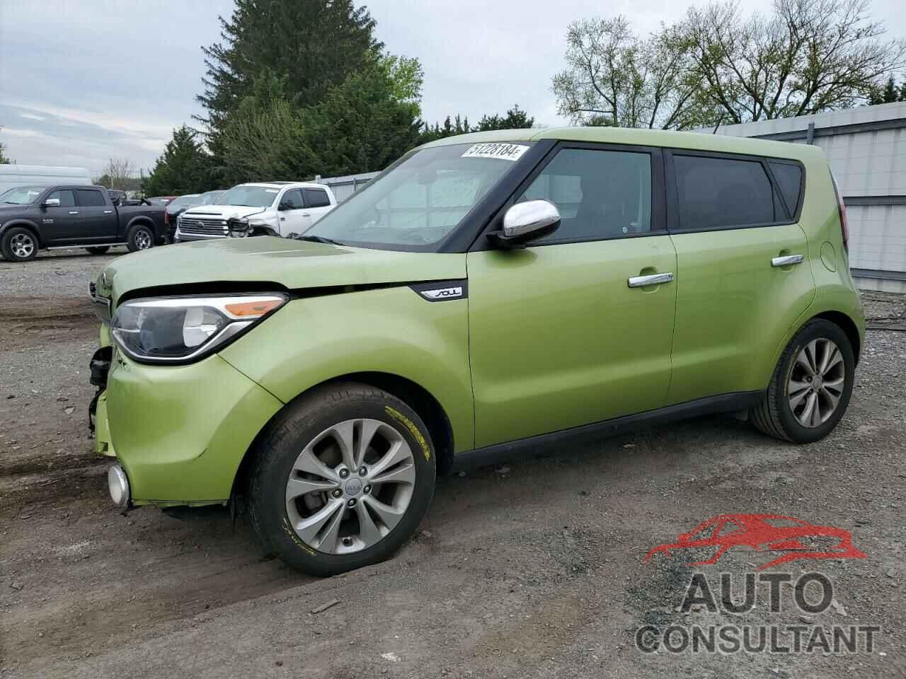 KIA SOUL 2016 - KNDJP3A54G7867527