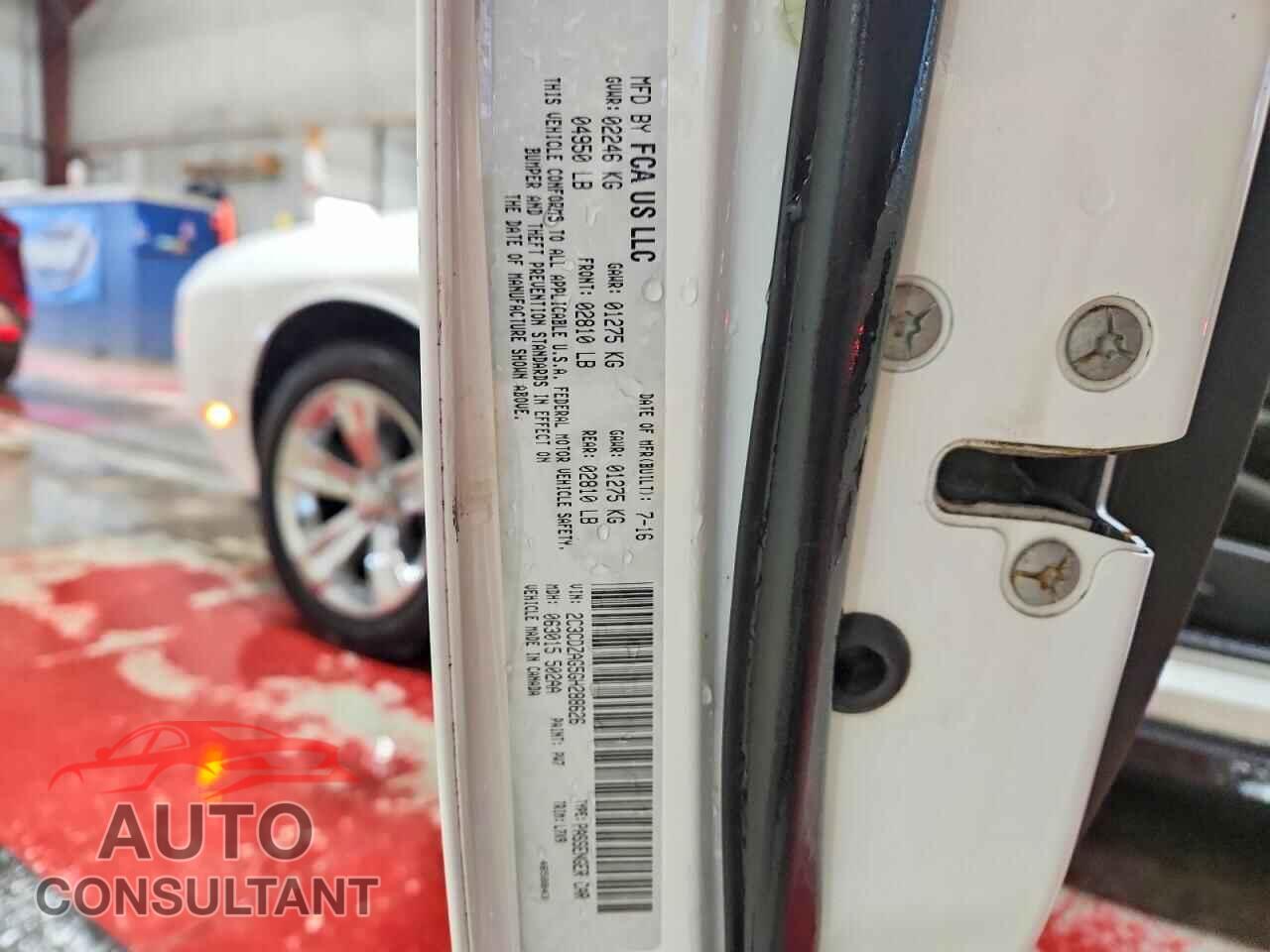 DODGE CHALLENGER 2016 - 2C3CDZAG5GH288626