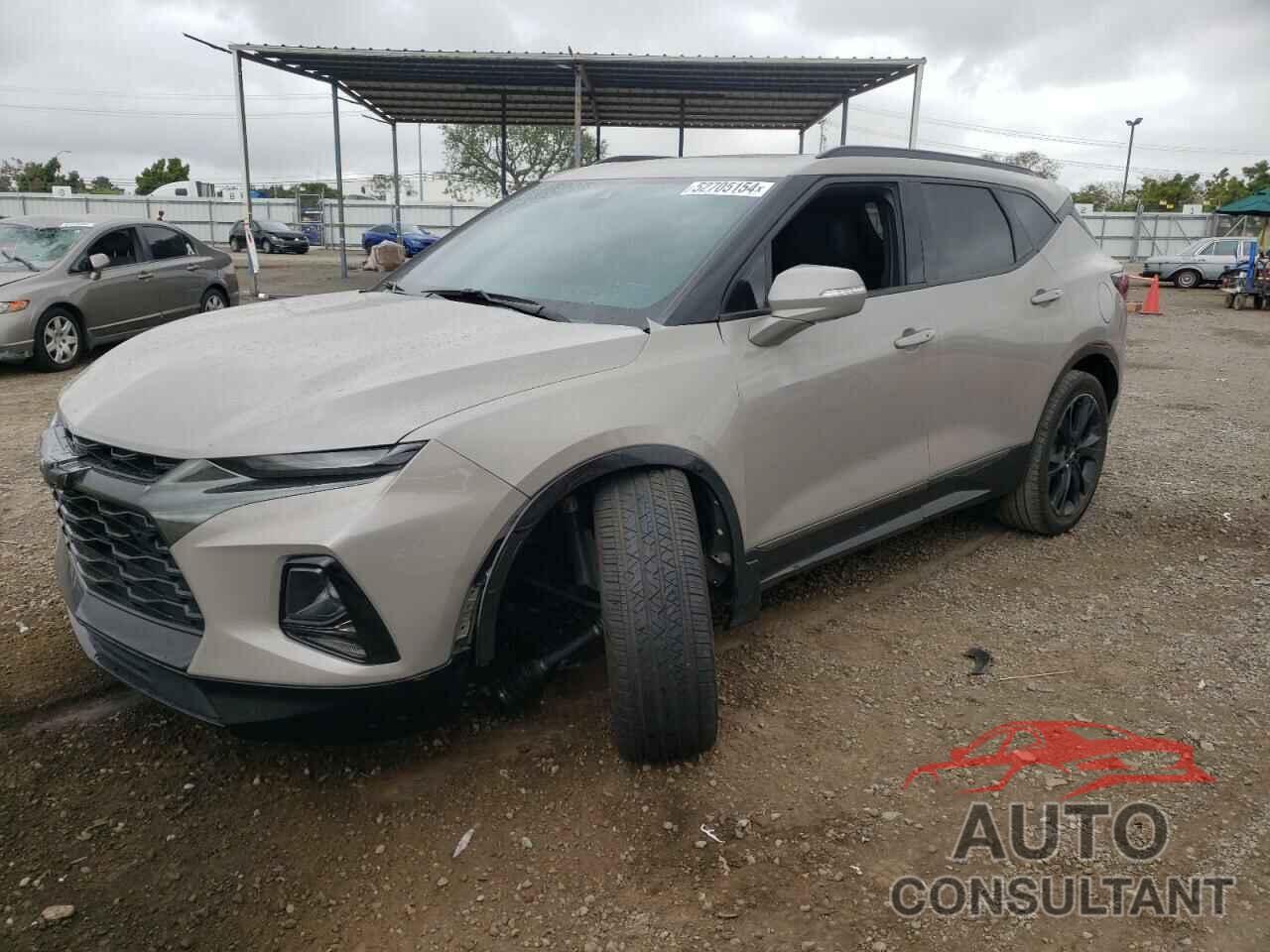 CHEVROLET BLAZER 2021 - 3GNKBKRS1MS580500