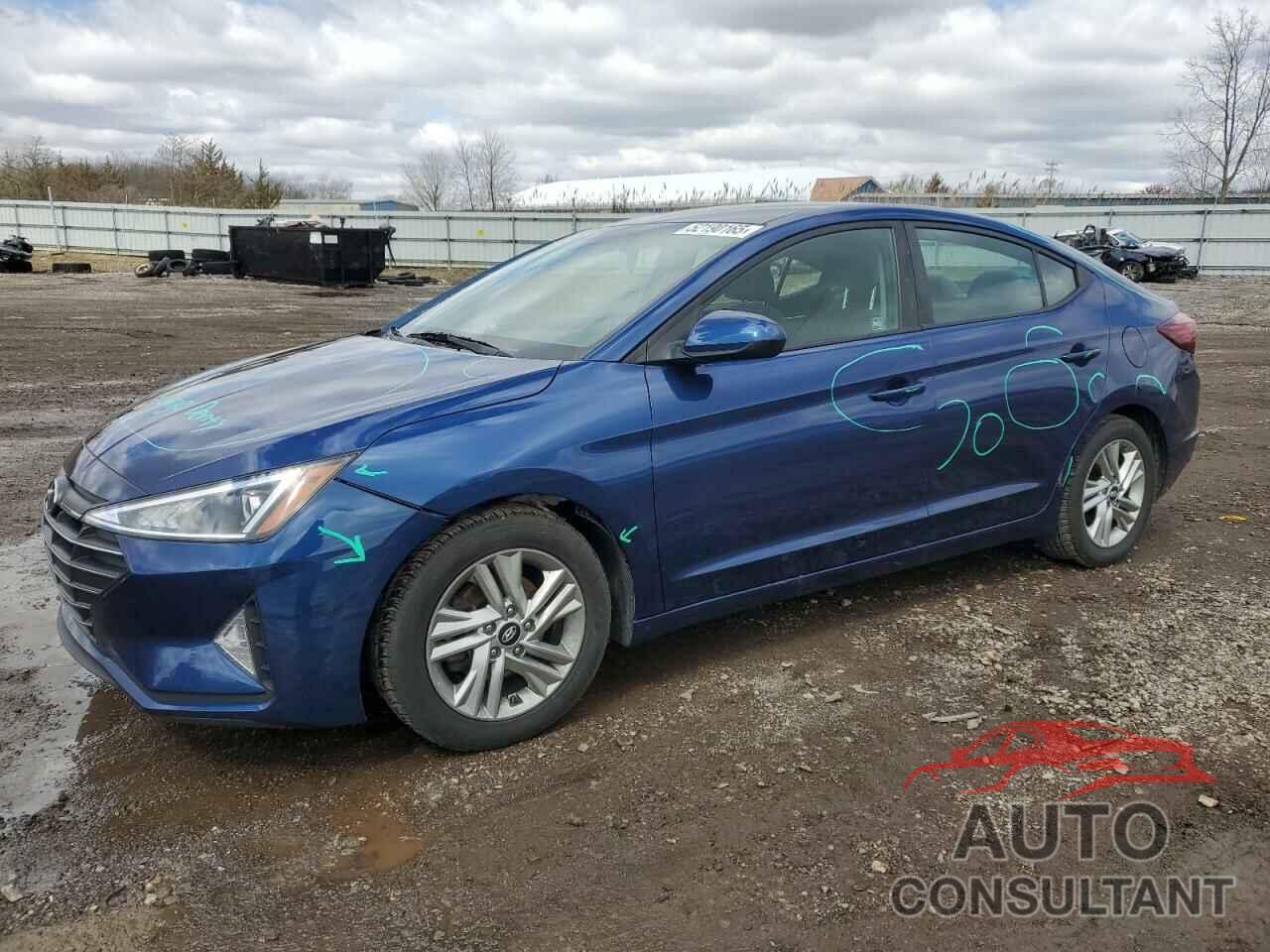 HYUNDAI ELANTRA 2020 - 5NPD84LF9LH563928
