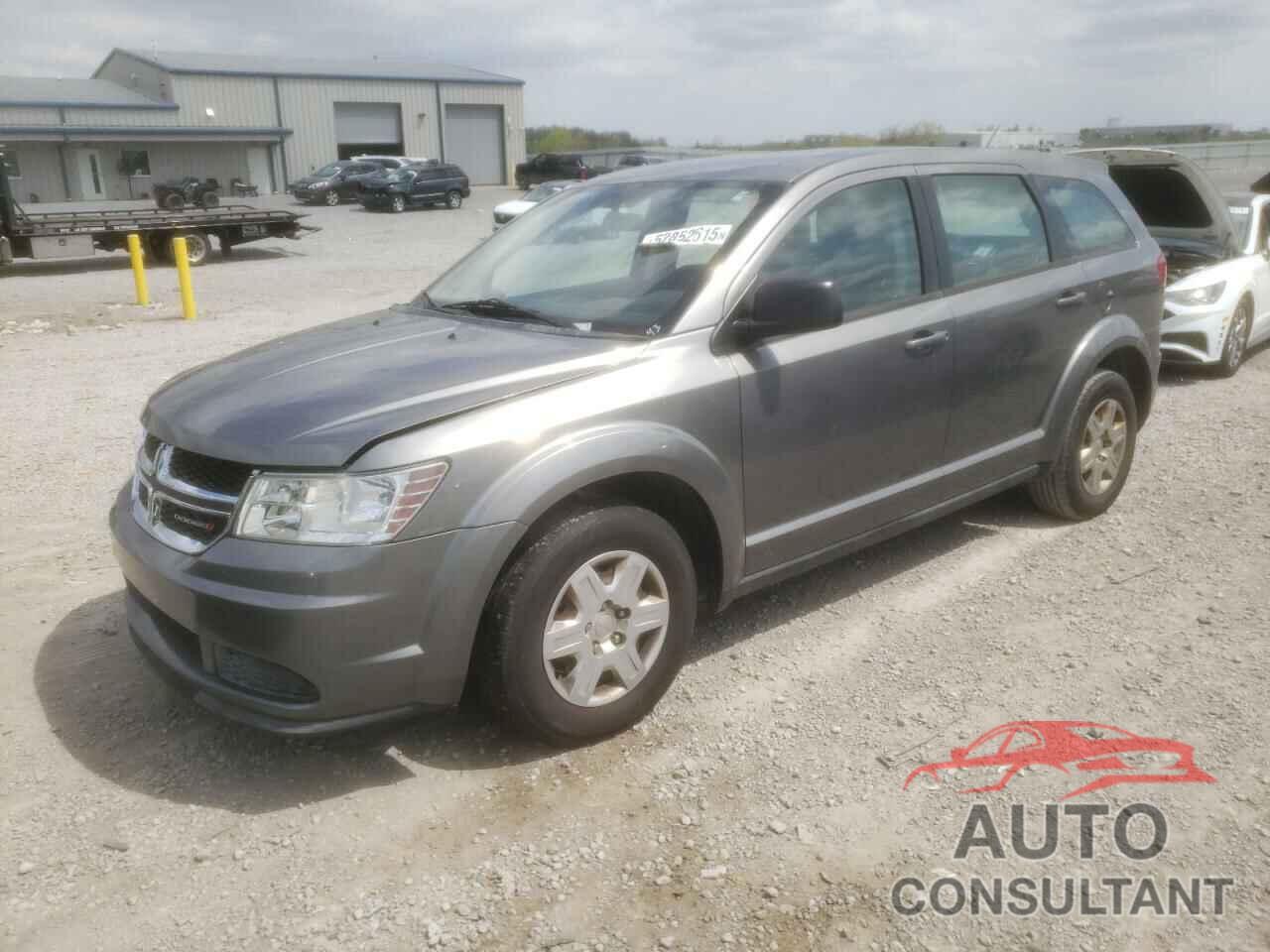 DODGE JOURNEY 2012 - 3C4PDCAB5CT282552