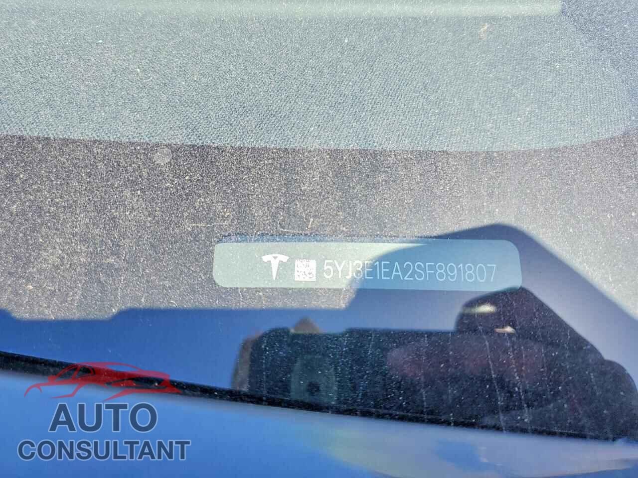 TESLA MODEL 3 2025 - 5YJ3E1EA2SF891807