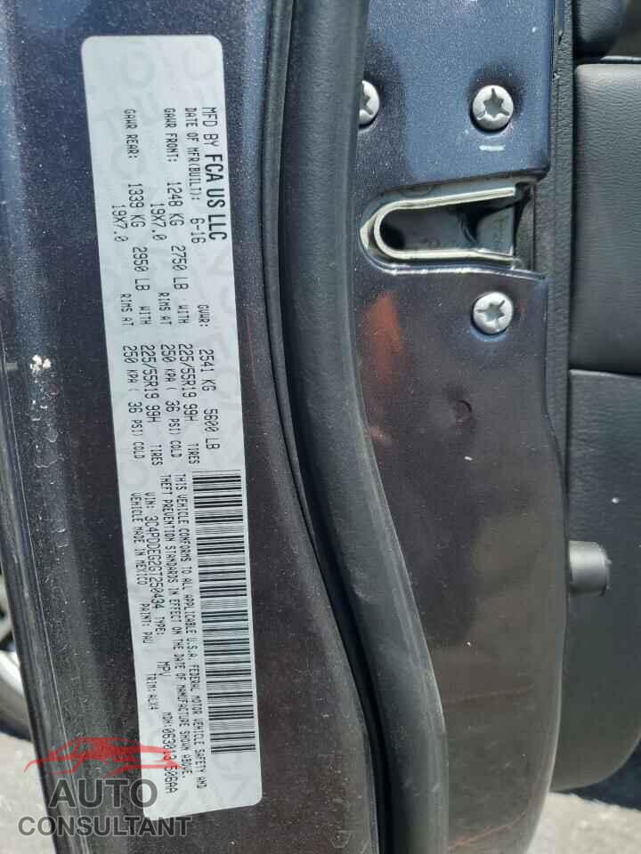 DODGE JOURNEY 2016 - 3C4PDDEG2GT250434