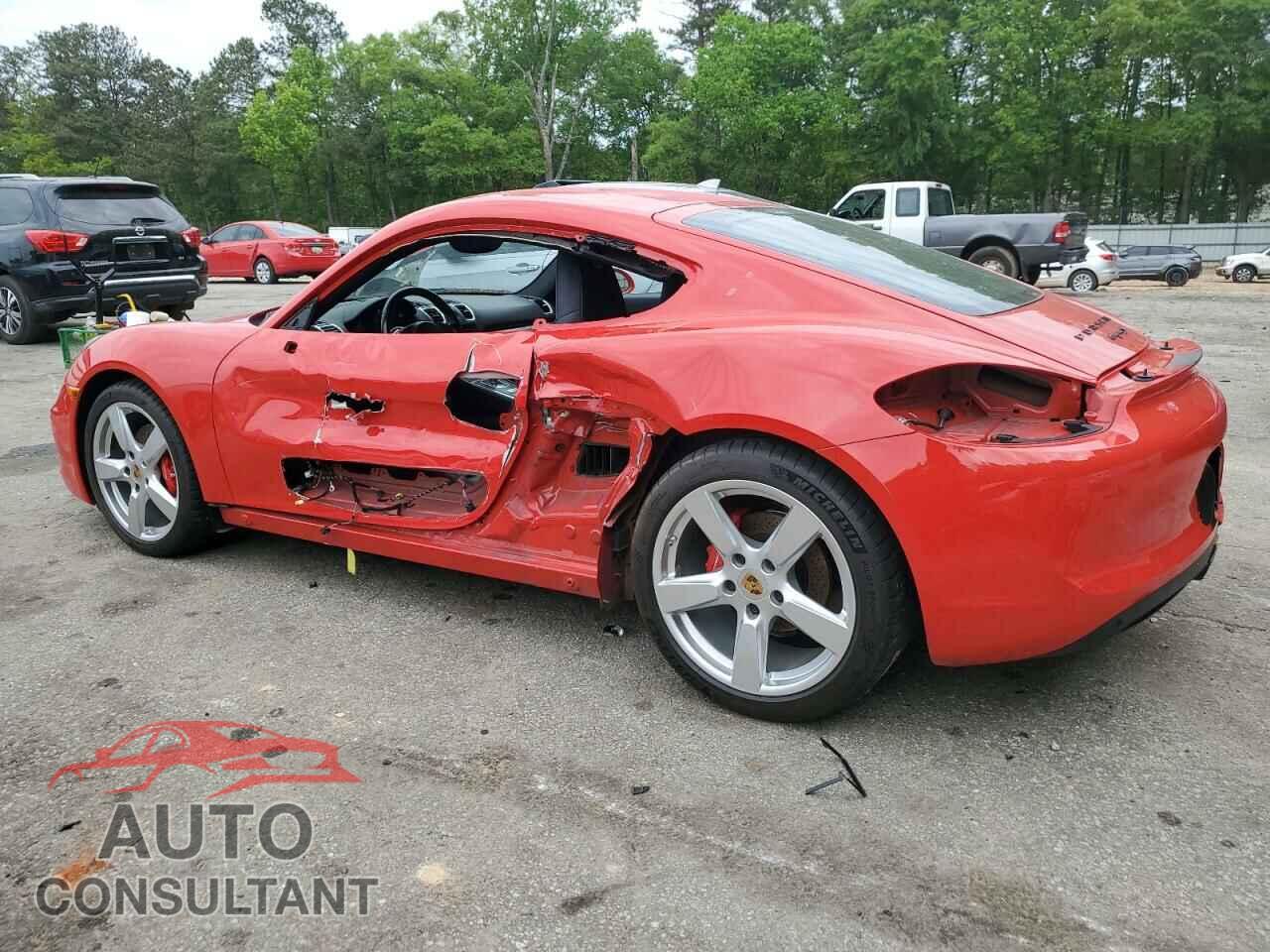 PORSCHE CAYMAN 2016 - WP0AB2A80GK185261