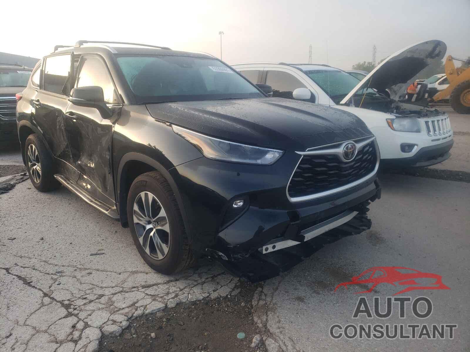 TOYOTA HIGHLANDER 2021 - 5TDGZRBH9MS088299