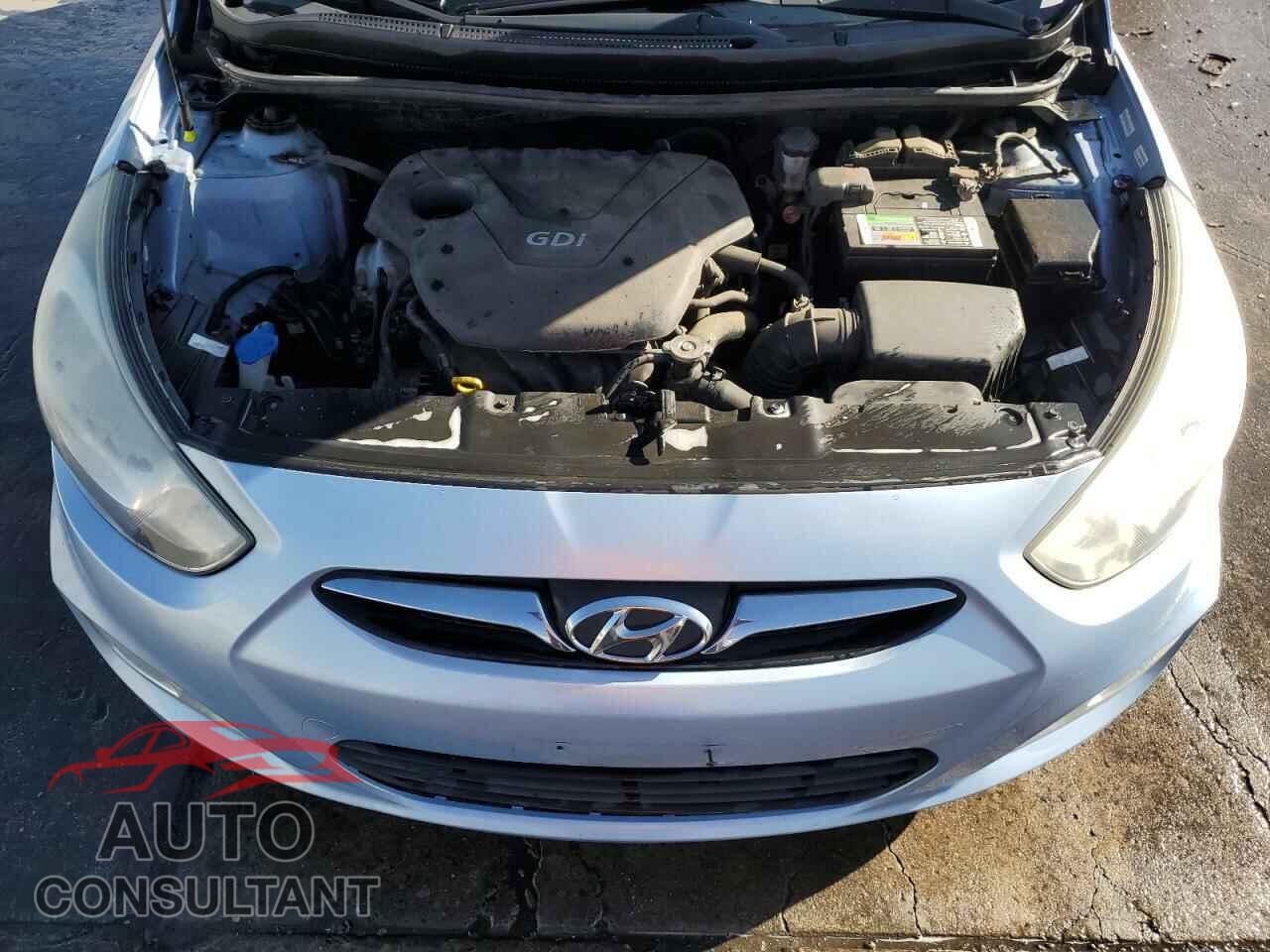 HYUNDAI ACCENT 2012 - KMHCU4AE6CU185988