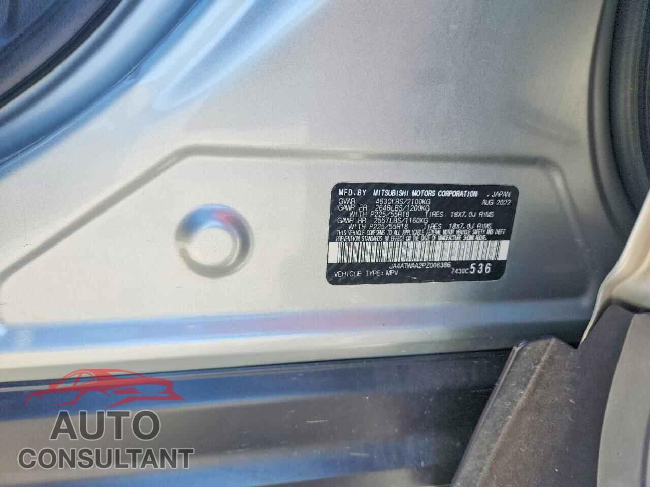MITSUBISHI ECLIPSE 2023 - JA4ATWAA2PZ006386