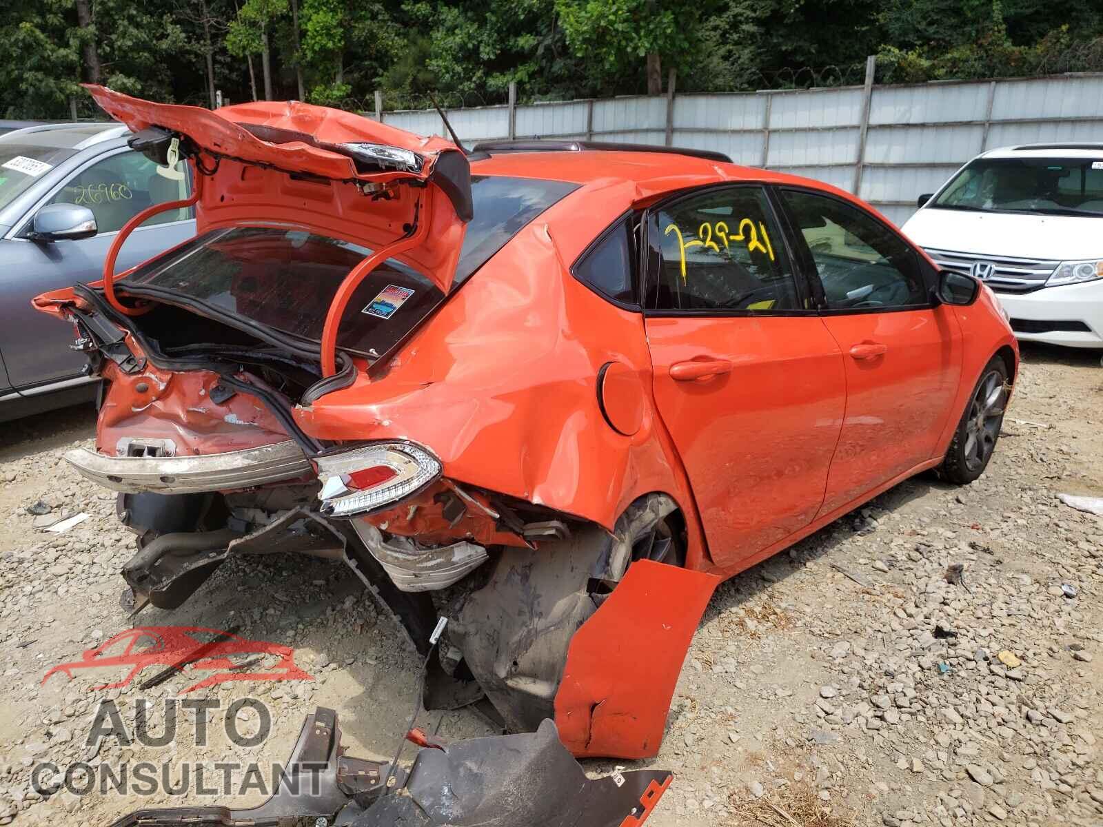 DODGE DART 2016 - 1C3CDFFA6GD820076
