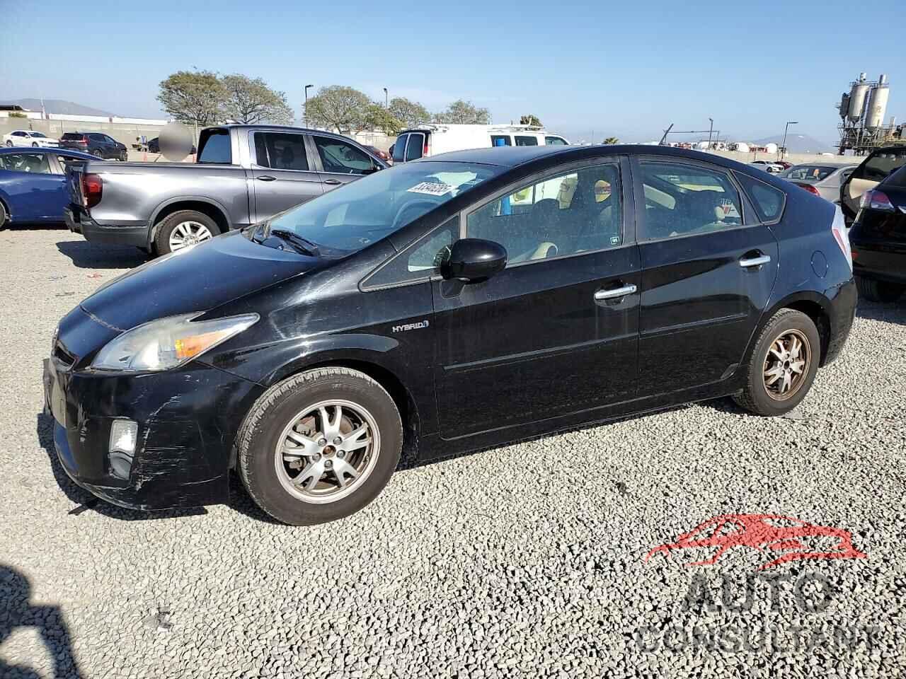 TOYOTA PRIUS 2011 - JTDKN3DU8B0261565