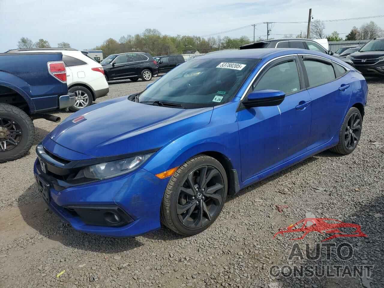 HONDA CIVIC 2019 - 2HGFC2E88KH541437