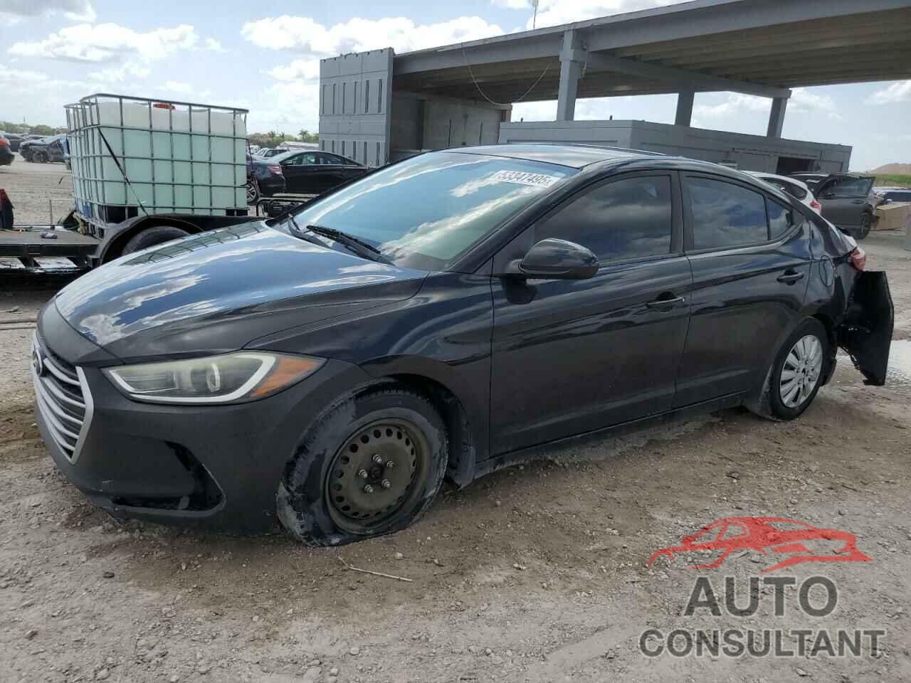 HYUNDAI ELANTRA 2017 - KMHD74LF2HU149711