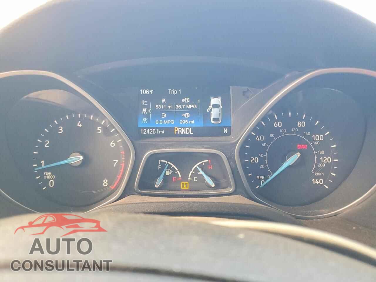FORD FOCUS 2017 - 1FADP3F20HL245260