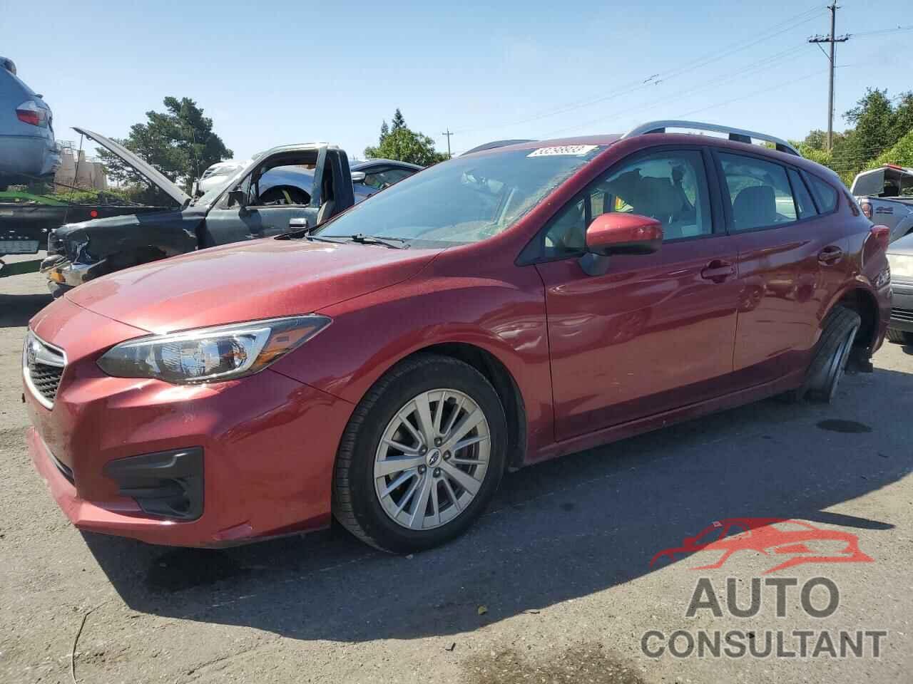 SUBARU IMPREZA 2018 - 4S3GTAB60J3700789