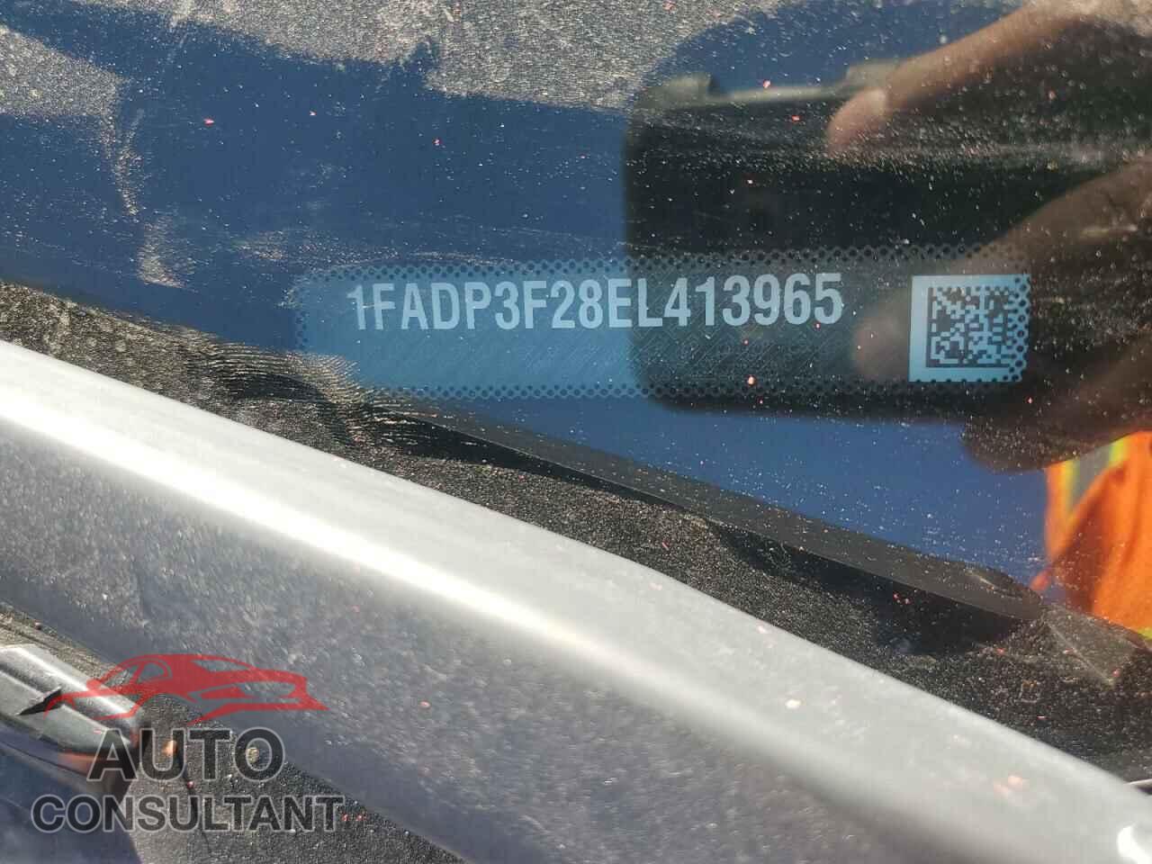 FORD FOCUS 2014 - 1FADP3F28EL413965