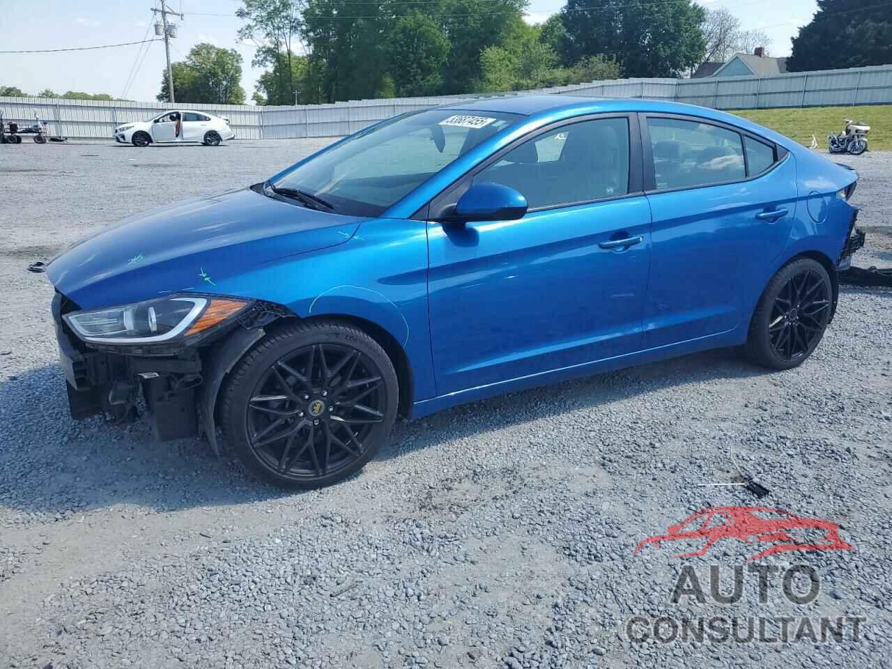 HYUNDAI ELANTRA 2018 - 5NPD84LF4JH336563