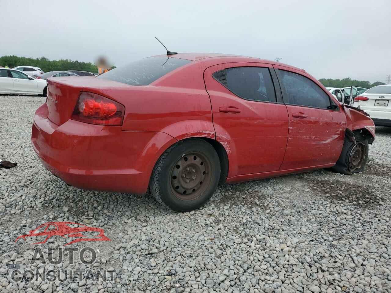 DODGE AVENGER 2013 - 1C3CDZAB6DN610407