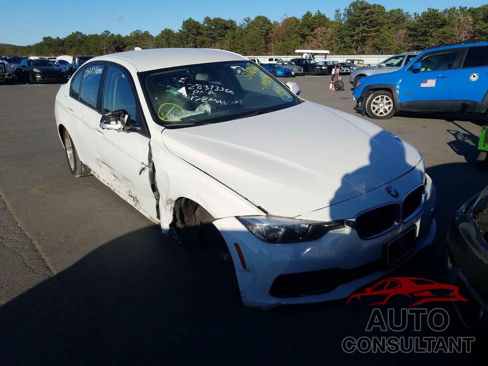BMW 3 SERIES 2017 - WBA8E5G37HNU44134