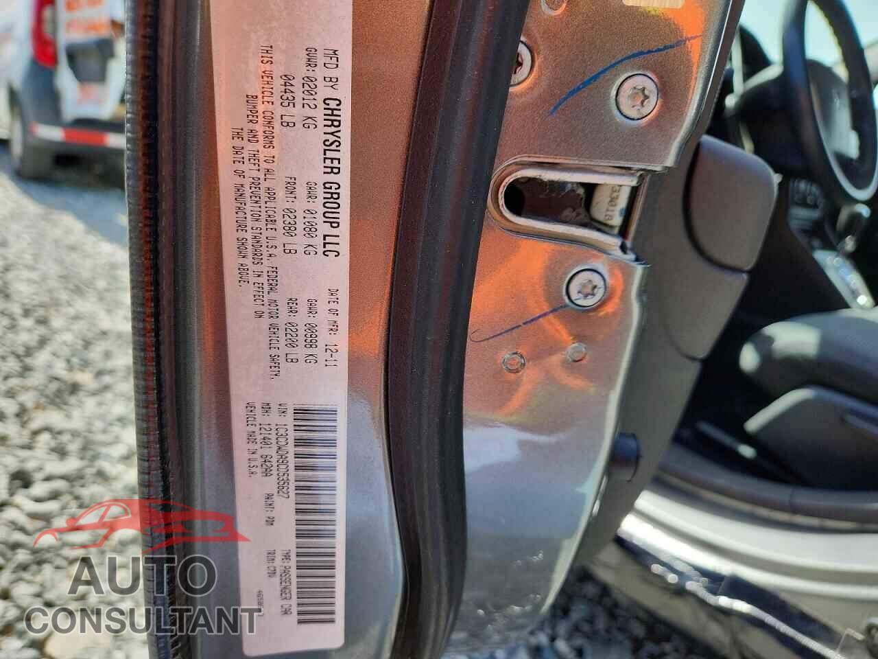 DODGE CALIBER 2012 - 1C3CDWDA9CD535627