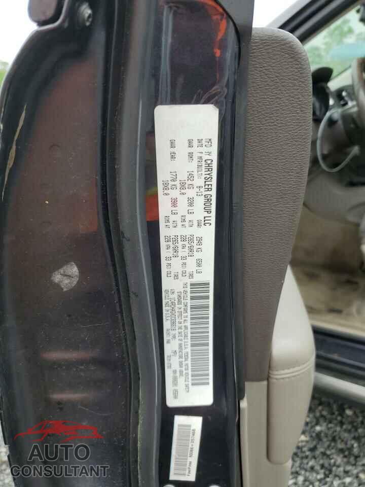 DODGE DURANGO 2013 - 1C4RDHAGXDC696618