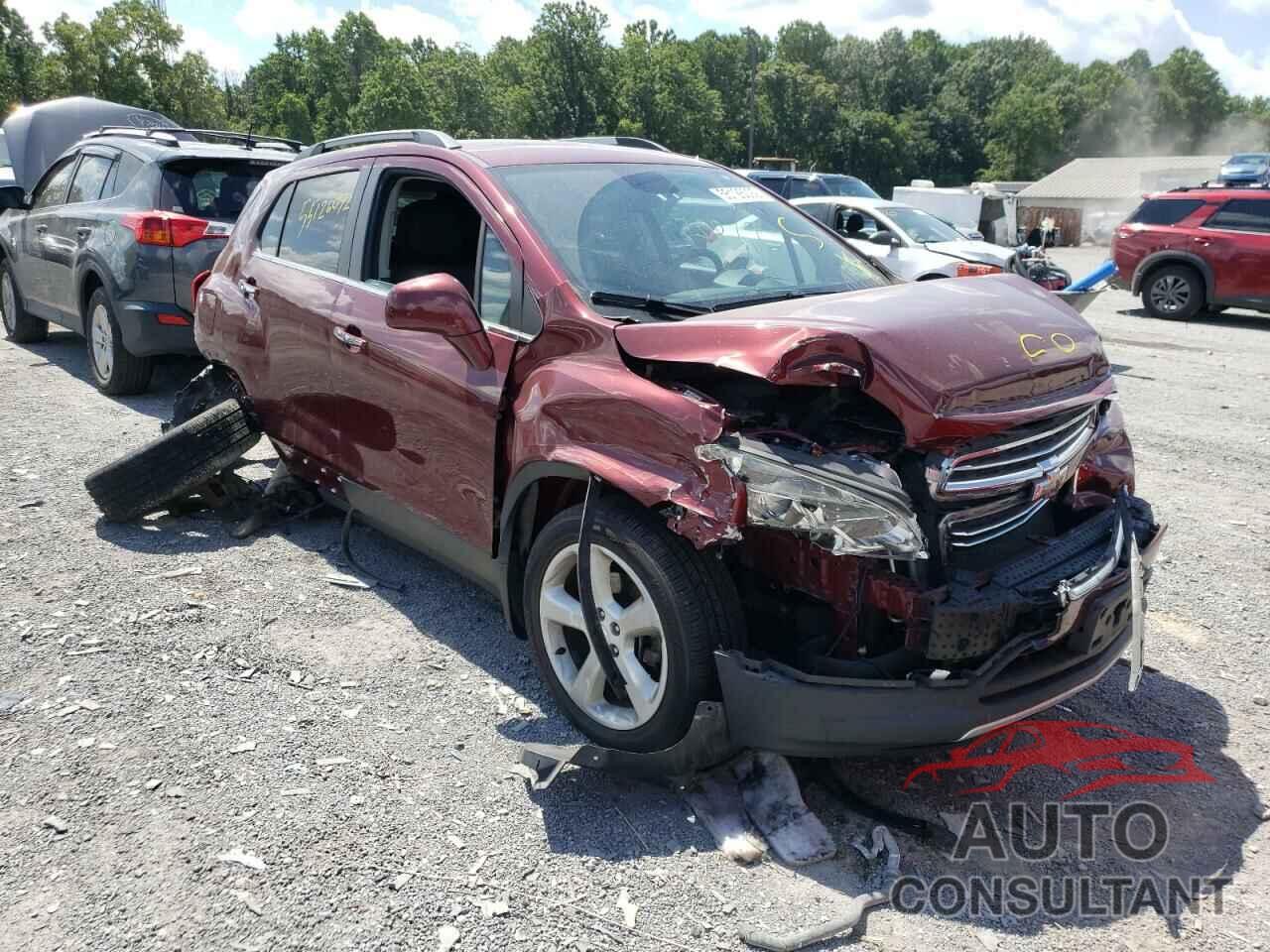 CHEVROLET TRAX 2016 - 3GNCJRSB7GL203629