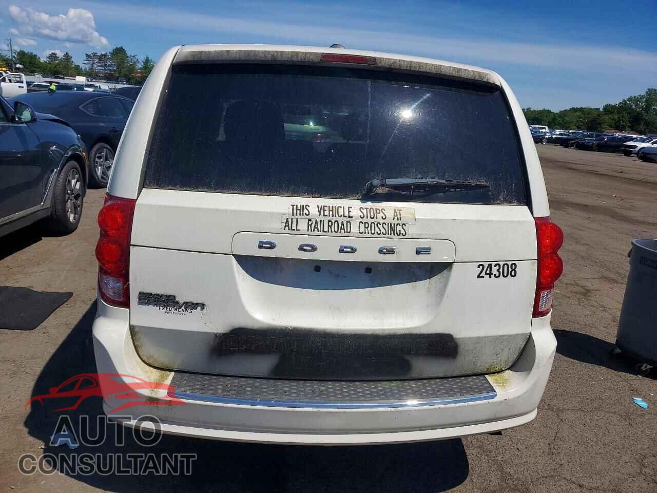 DODGE CARAVAN 2012 - 2C4RDGBG3CR324603