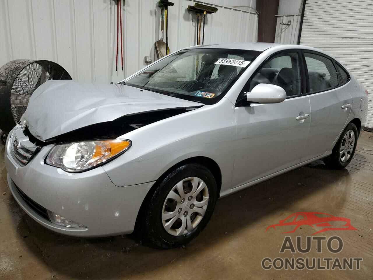 HYUNDAI ELANTRA 2010 - KMHDU4AD6AU109793