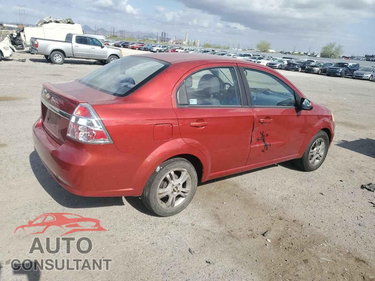 CHEVROLET AVEO 2010 - KL1TD5DE2AB072903