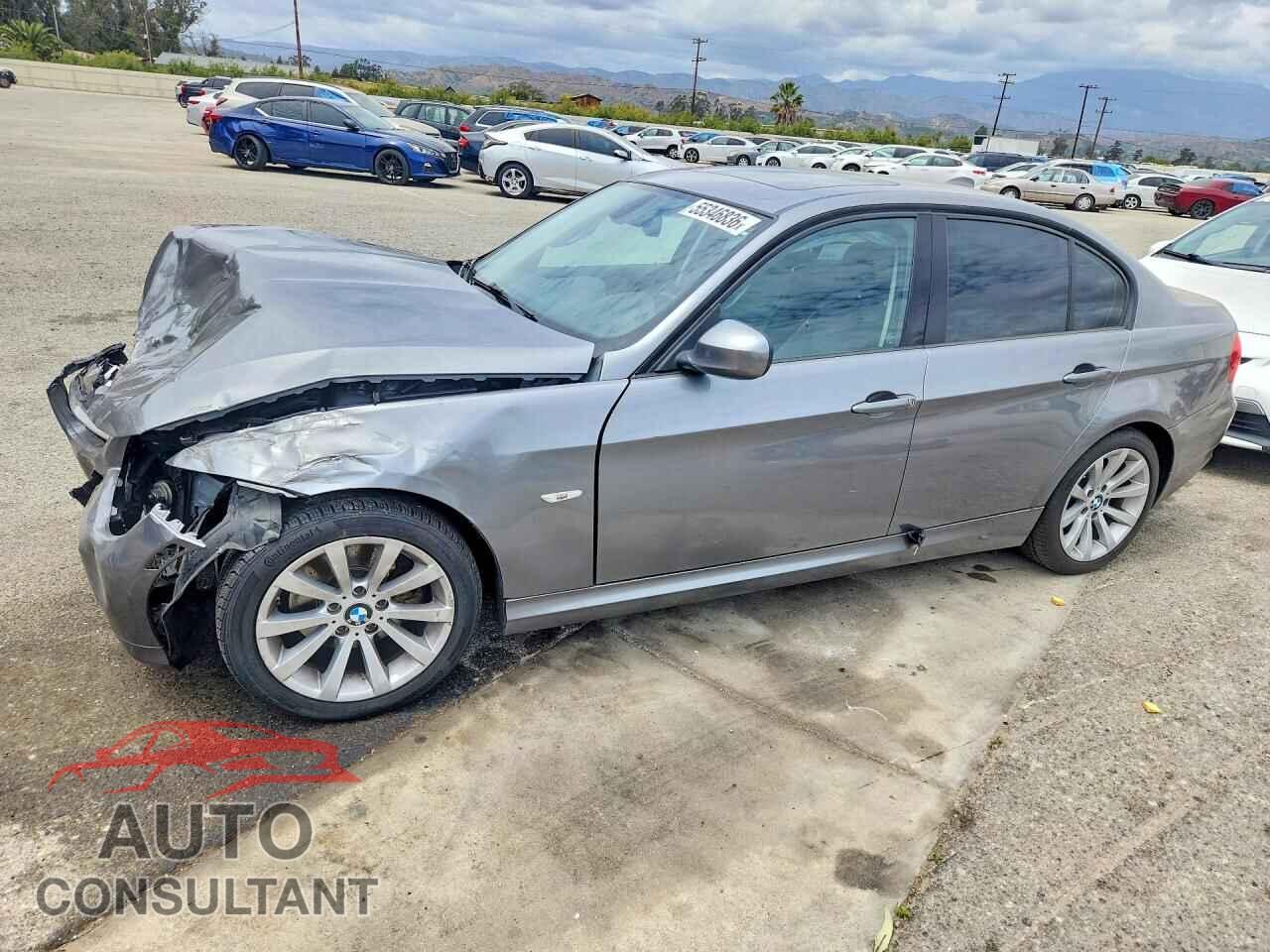 BMW 3 SERIES 2011 - WBAPH5C50BA446459