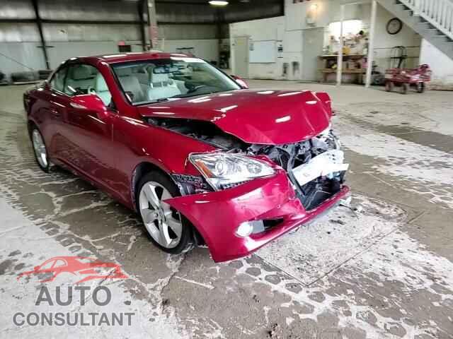 LEXUS IS 2010 - JTHFE2C25A2500521